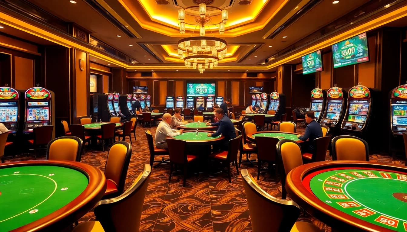 Experience the thrill of sx88.com with vibrant casino tables and jackpot-winning slot machines.