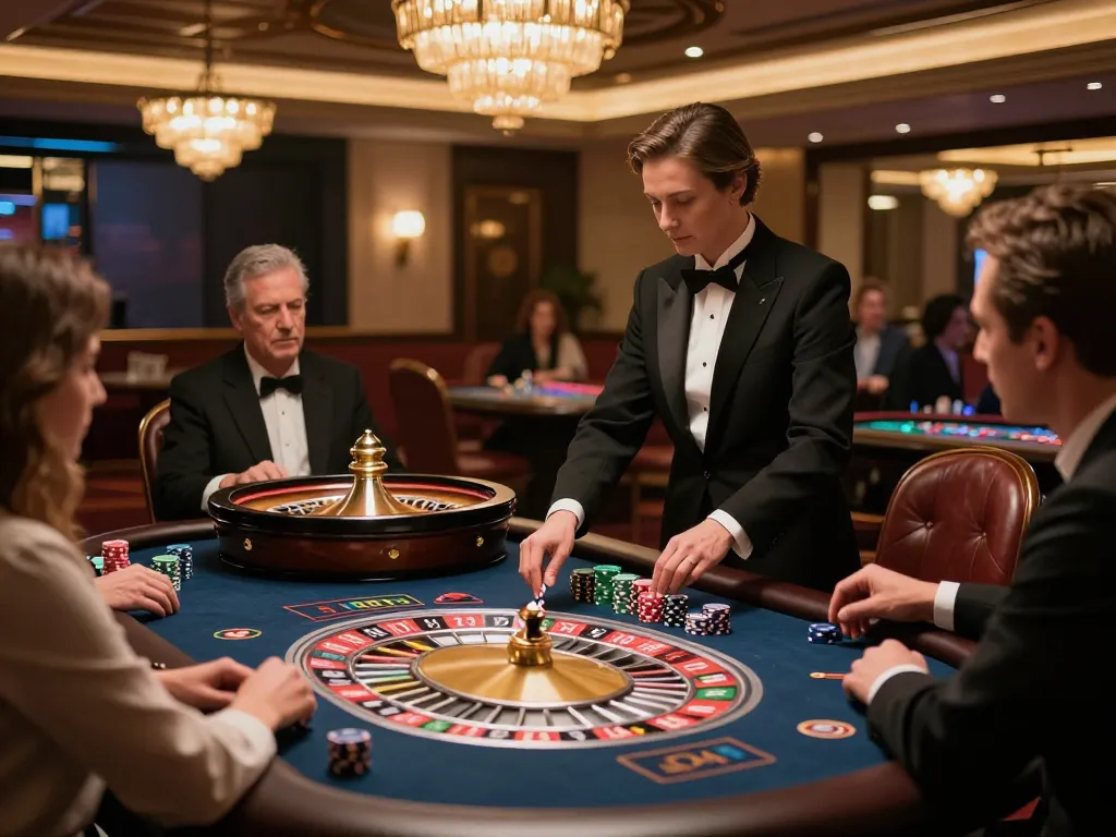 Live dealer game at LV88 casino with players engaging in roulette.