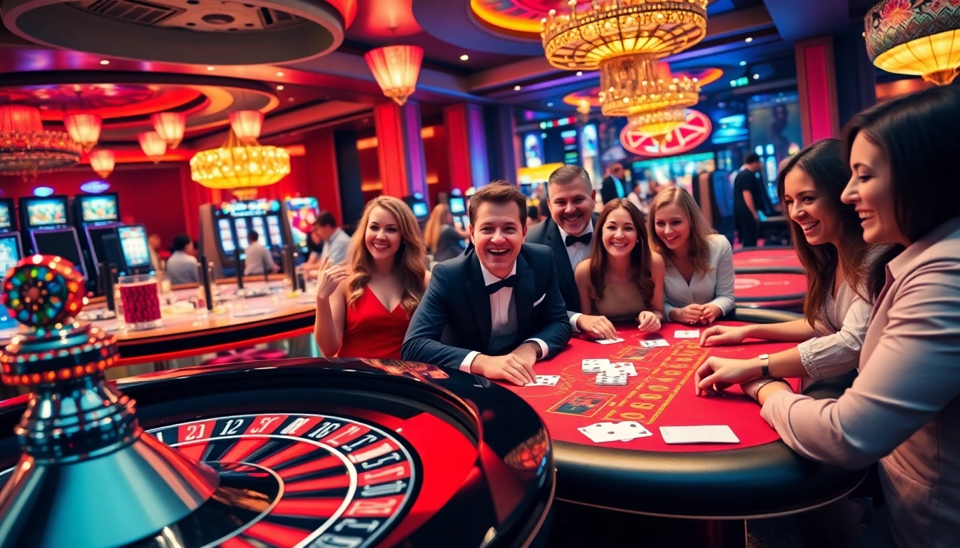 Experience thrilling gameplay at https://s8hn.com/ casino with vibrant games and excited players.