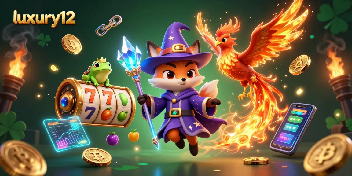 luxury12 menghadirkan slot yang menarik dengan simbol berkilau dan karakter mistis dalam suasana berapi.