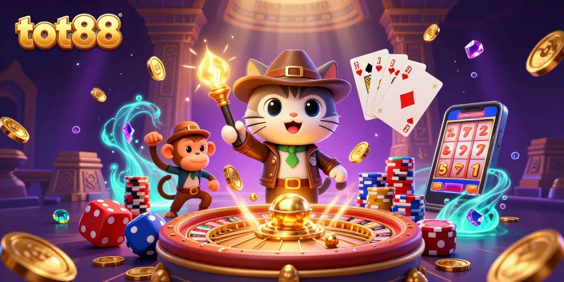 Engage with tot88's thrilling casino adventure featuring treasure and games!