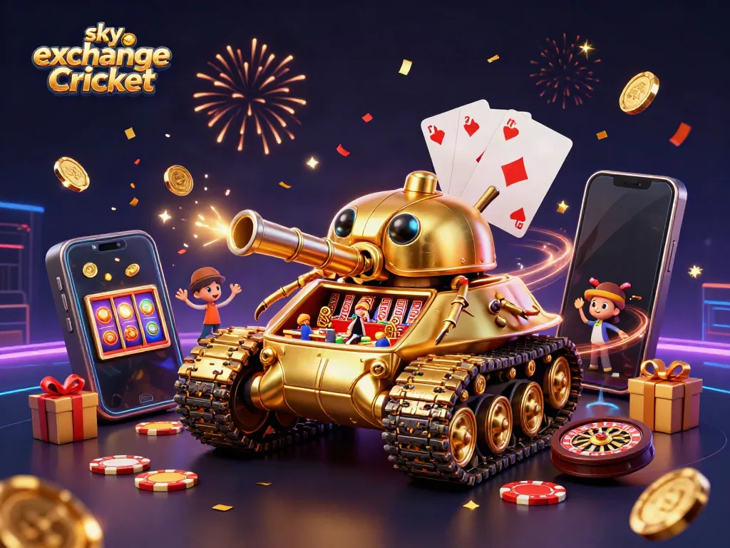 Experience thrilling sky exchange Cricket betting with dynamic casino action and festive ambiance.