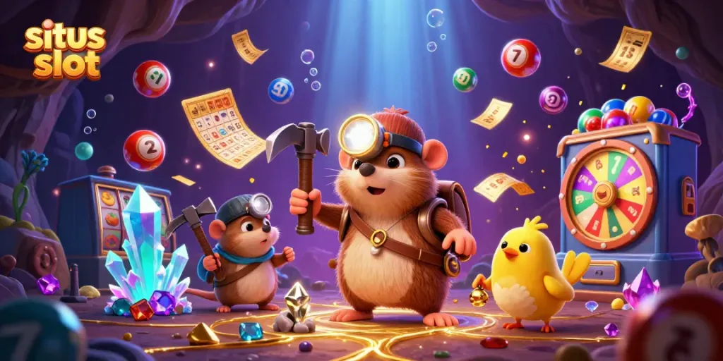 Menangkan jackpot di situs slot dengan permainan yang menarik dan visual yang bersinar.