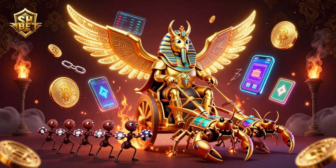Experience thrilling action at SH BET with a captivating chariot scene featuring rich casino elements.