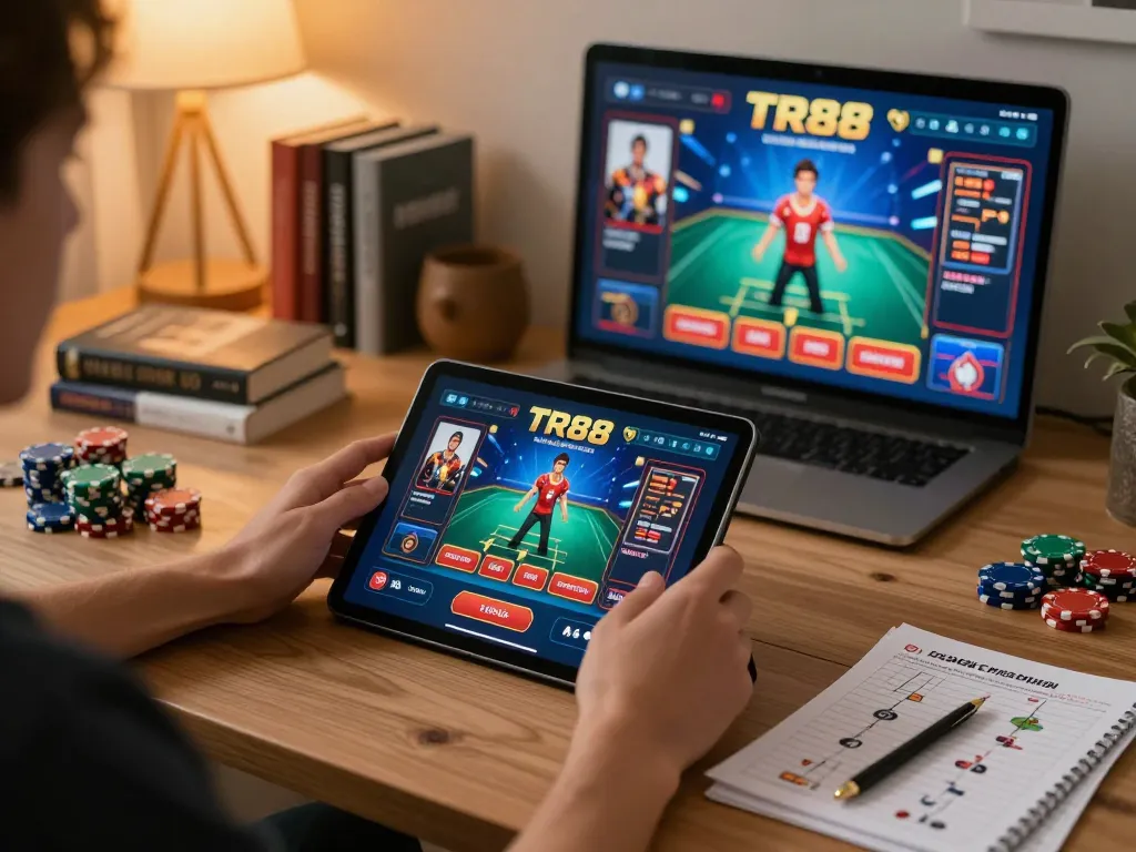Experience thrilling online gambling at TR88 with an engaging casino app setup