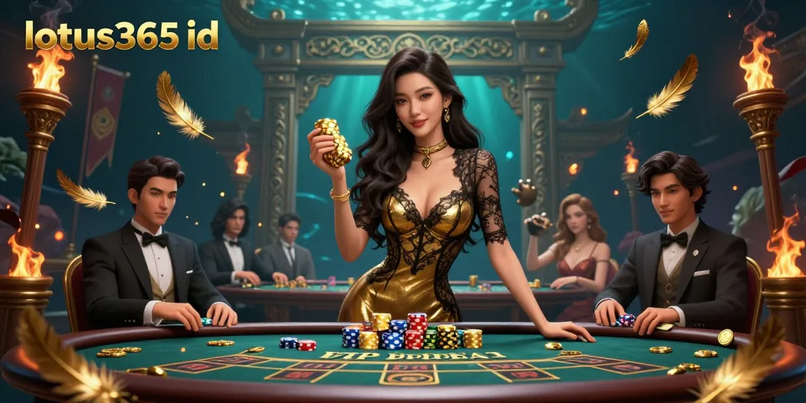 Engage with lotus365 id for VIP baccarat and high-stakes gameplay featuring a glamorous atmosphere.