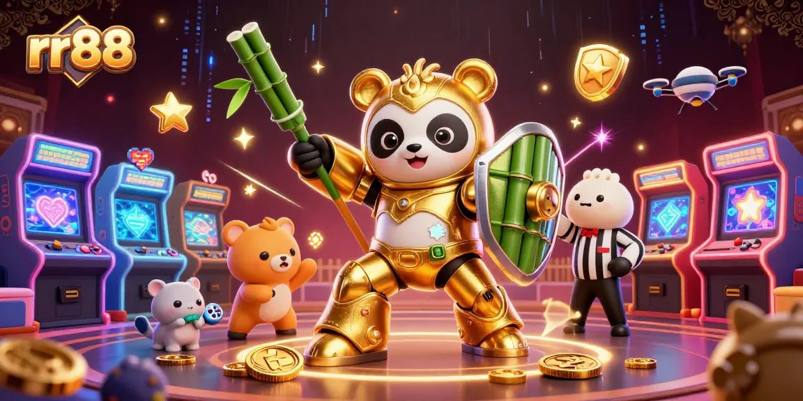 Explore the exciting world of rr88 with colorful gaming elements and dynamic casino action!