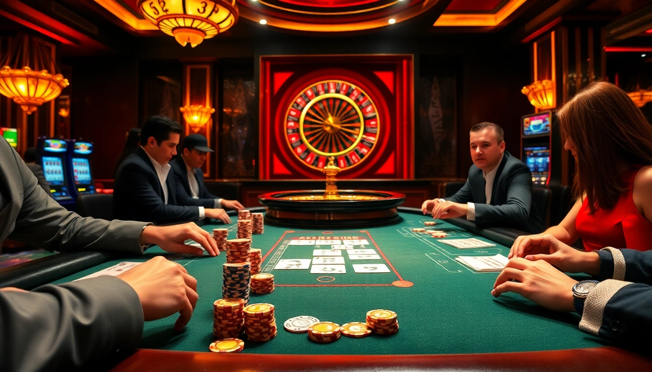 Experience the thrill of gambling with Ketquaxoso at an exciting poker table in a luxurious casino.