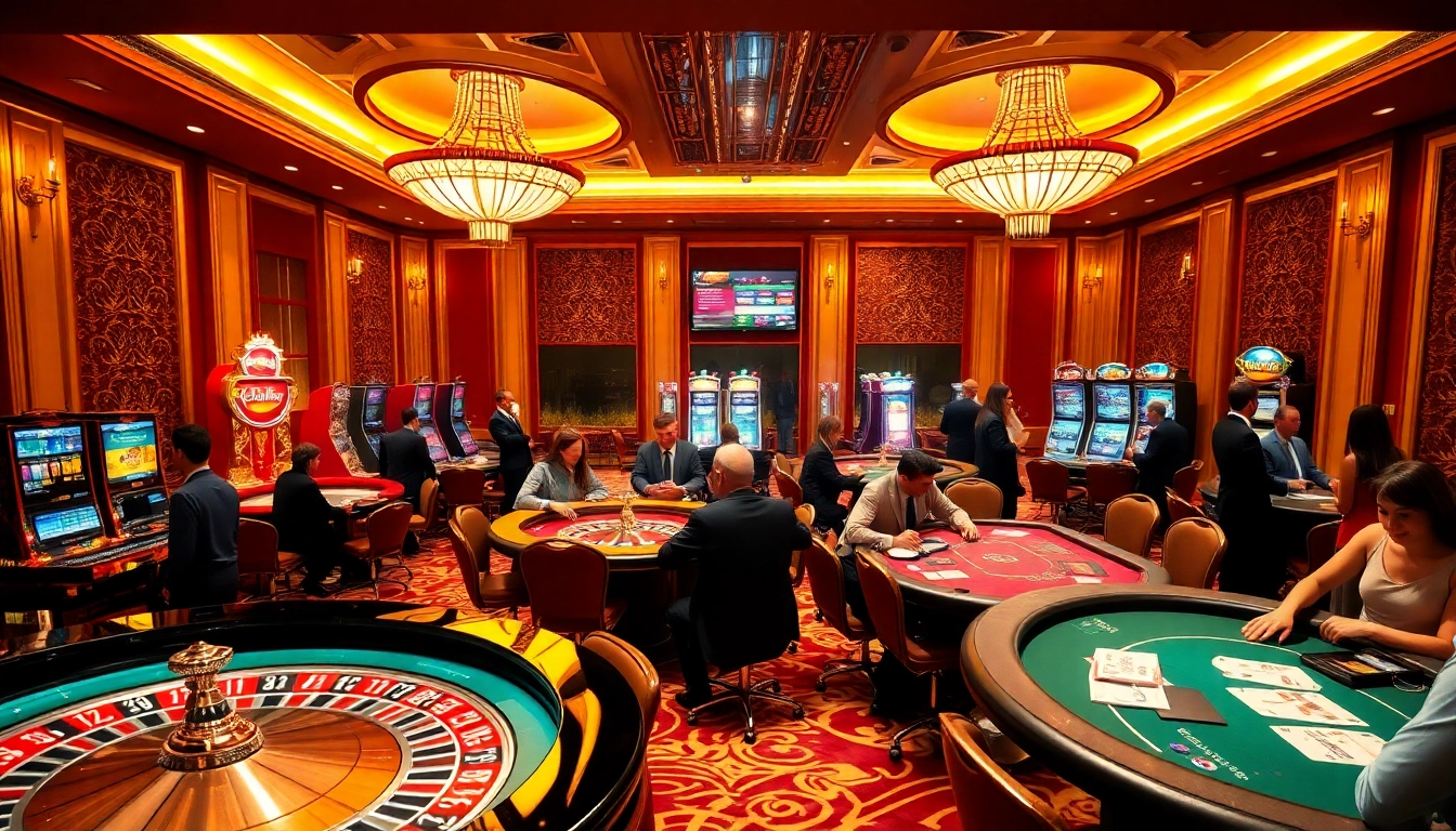 Experience the excitement of gambling at Rik vip in a luxurious casino setting.