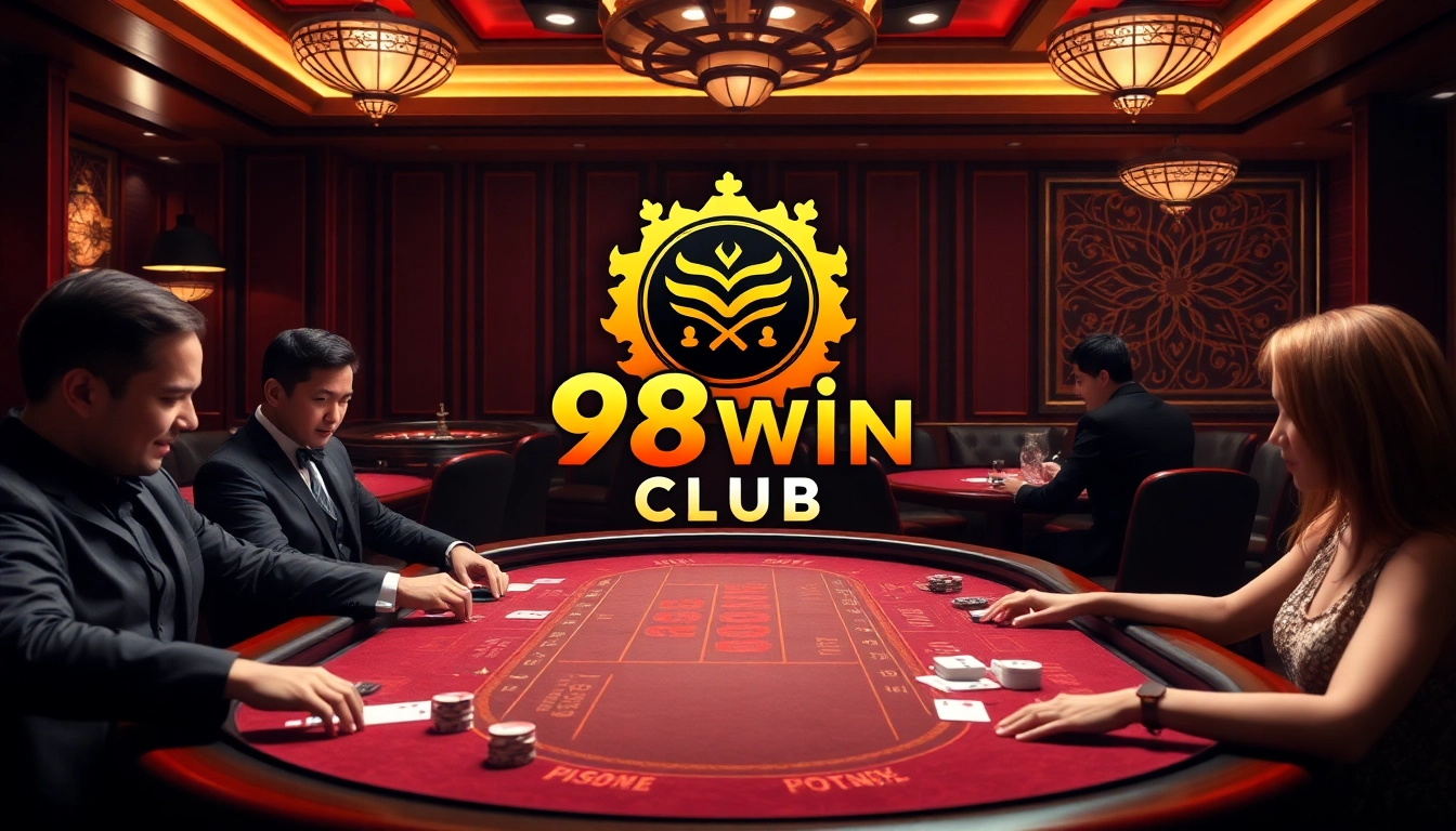 Thrilling Blackjack action at 98win club, showcasing strategic gambling moments.