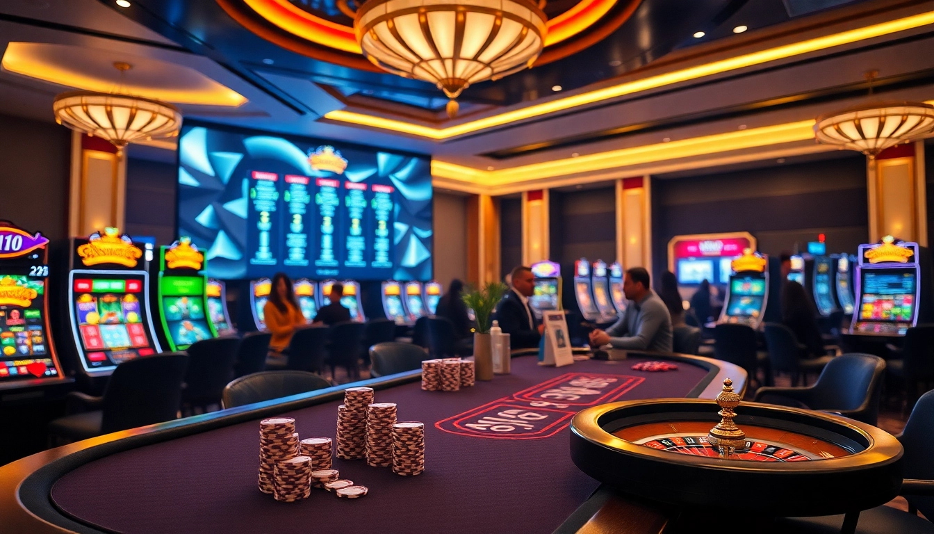 Experience thrilling table games at king88, where vibrant slots and engaging poker await players.