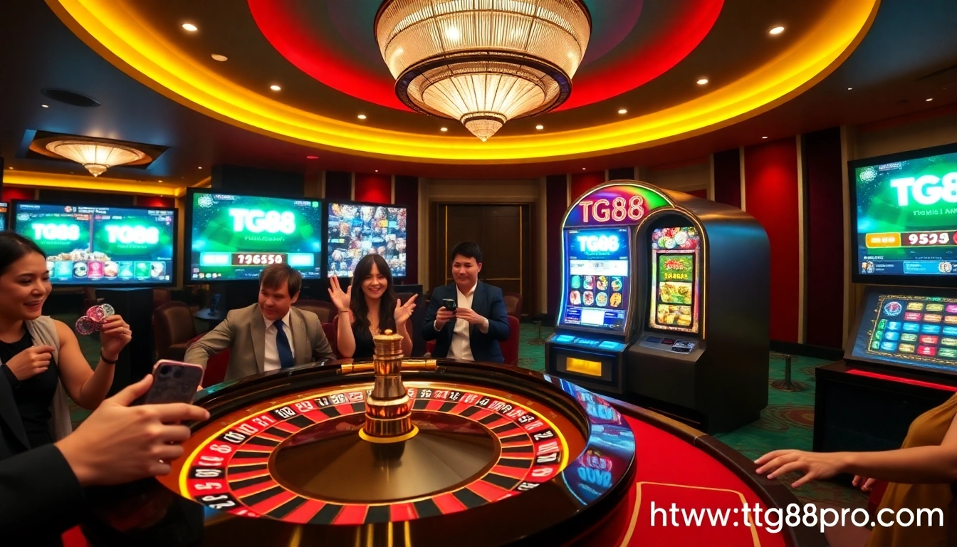 Experience the thrill of gambling at https://tg88pro.com/ with vibrant casino action and elegant gaming tables.
