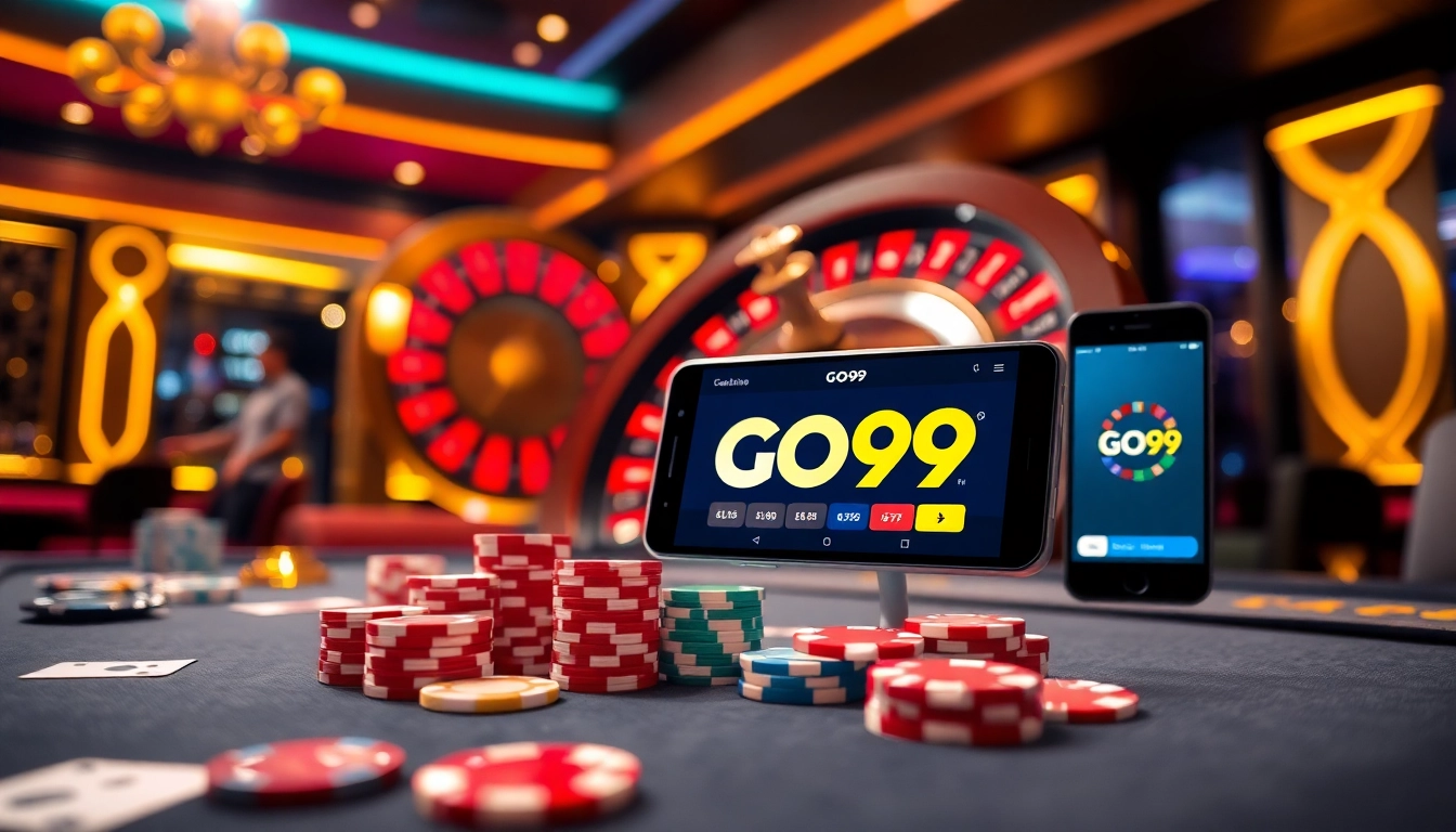 Watch players engage in thrilling bets on the GO99 platform with vibrant casino features.